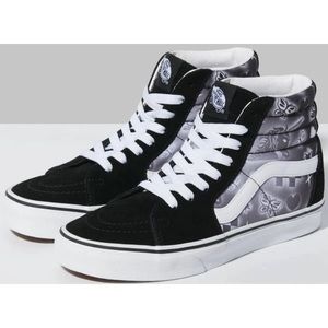 Vans SK8 Hi Better Together Black White Womens Skate Trainers